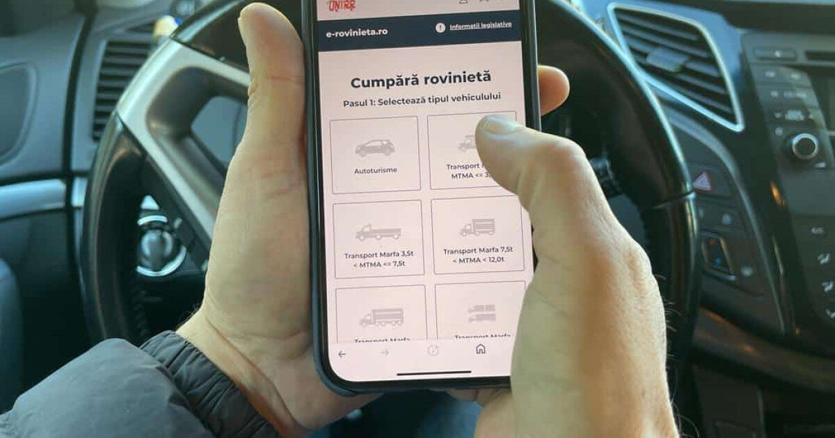 Rovinieta și TollRo: CNAIR anunță data noului sistem
