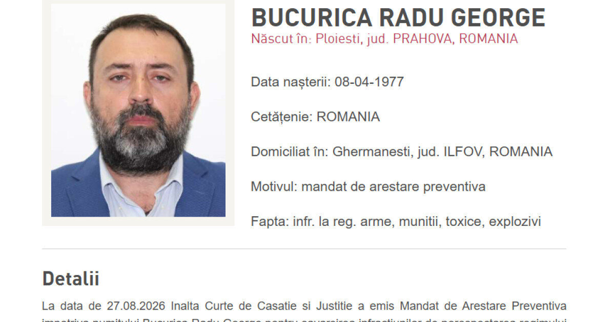 Procuror, prins încolțit la ÎCCJ, dat în urmărire națională