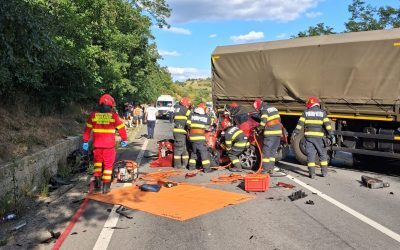 Mureș: Doi adulți și un copil, morți în accident rutier grav