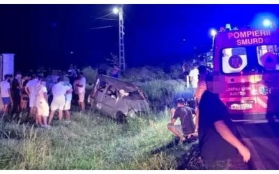 Orfani în Dâmbovița: Părinți spulberați pe marginea drumului de șofer băut