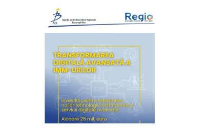 IMM-uri: 25 mil. EUR din fonduri UE pentru digitalizare în București-Ilfov