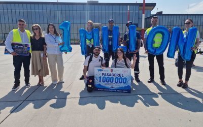 Aeroportul nou, un milion de pasageri. Borna, azi