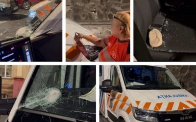 Ambulanță atacată din cauza fake news-ului TikTok