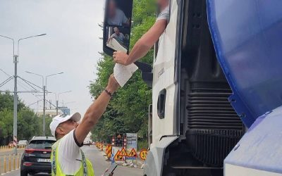 Taxe noi pentru TIR-uri în București: Primăria a decis amenzi usturătoare