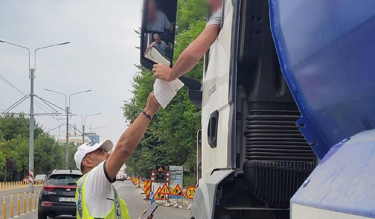 Taxe noi pentru TIR-uri în București: Primăria a decis amenzi usturătoare