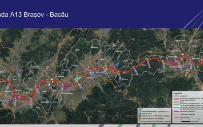 A13 Brașov-Bacău: Autostrada spre Moldova, pe 5 loturi