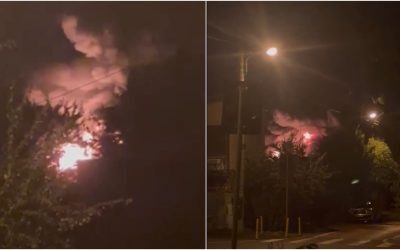 Incendiu masiv în Sectorul 1, București. A fost activat RO-Alert