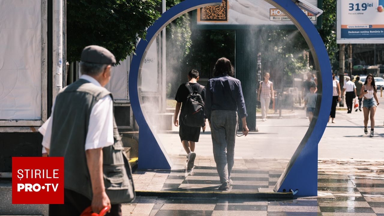Vremea azi: Averse serioase după-amiază, risc pe tot cuprinsul țării