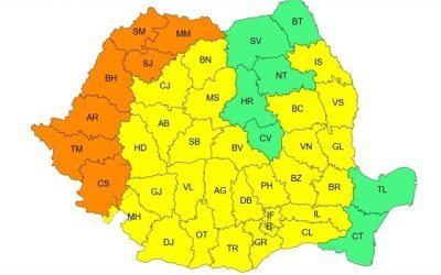Caniculă în România: 39 de grade, ANM dă cod roșu