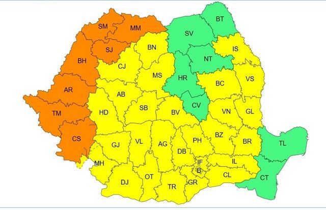 Caniculă în România: 39 de grade, ANM dă cod roșu