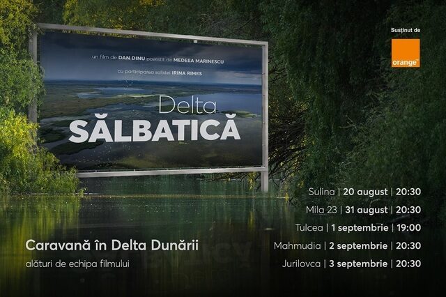Delta Sălbatică, proiectată în inima Dunării