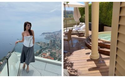 Vila de lux a Ilincăi Vandici din Monaco: piscină și priveliște de vis