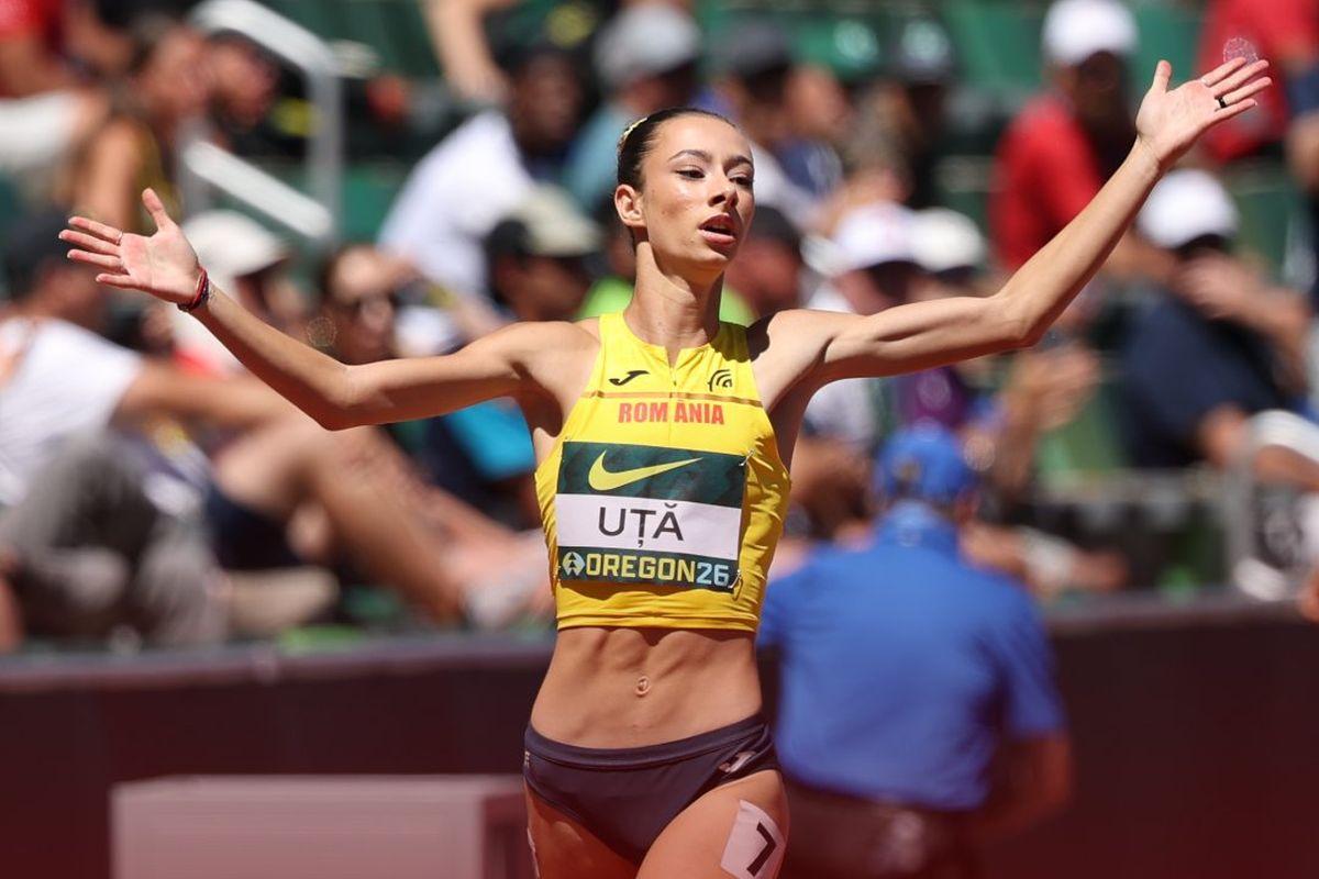 Ștefania Uță, campioană mondială U20 la 400m garduri