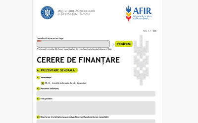 Granturi UE pentru ferme: AFIR a ajustat ghidul pentru 50.000 EUR
