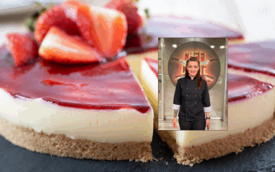 Roxana Blenche: Cheesecake cu căpșuni, cremos, fără coacere