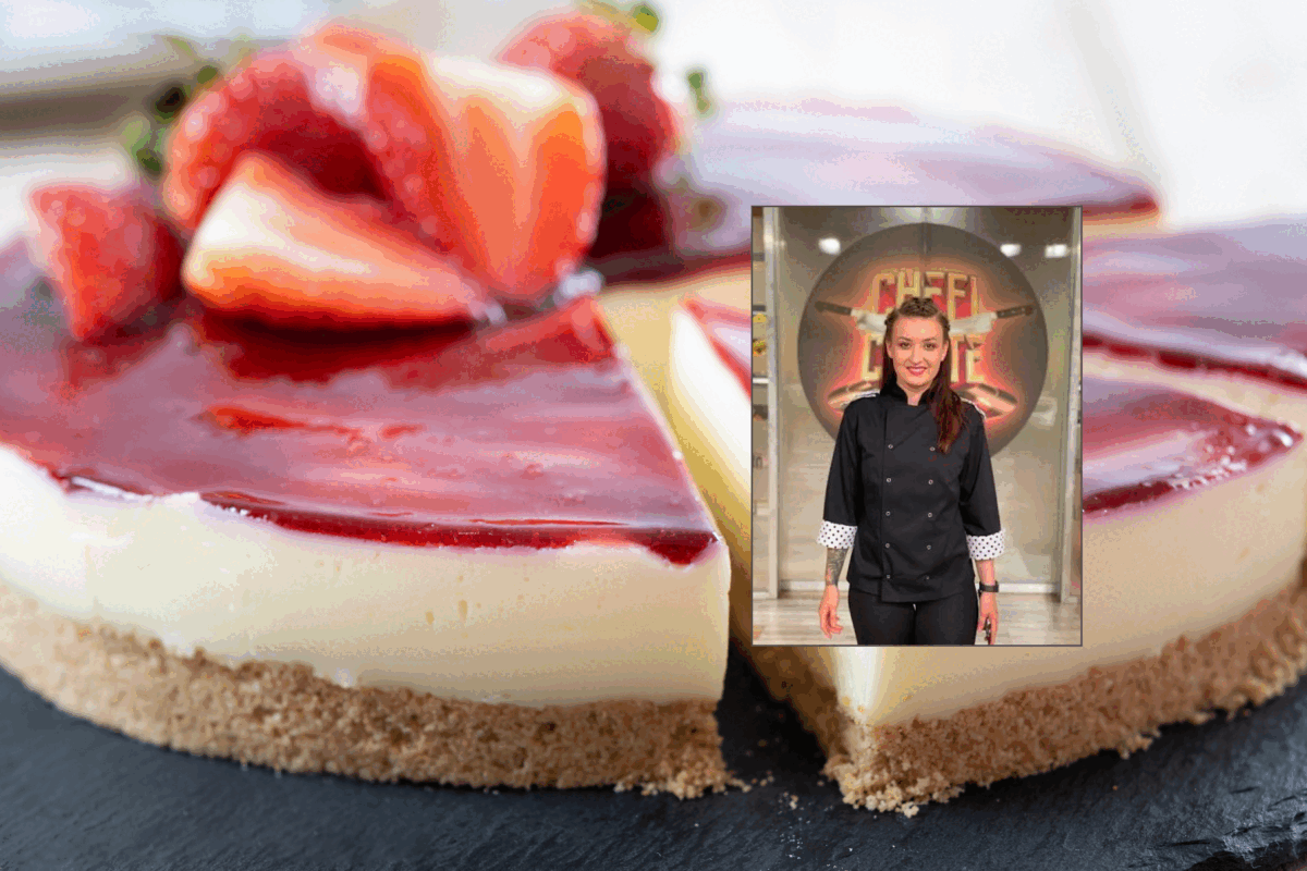 Roxana Blenche: Cheesecake cu căpșuni, cremos, fără coacere