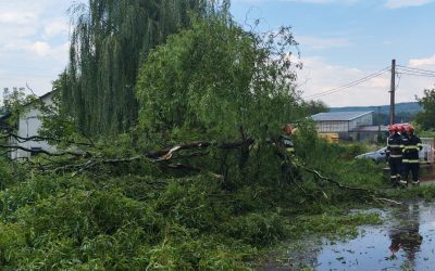 Vara fierbinte aduce furtuni: Ce zone din România sunt afectate