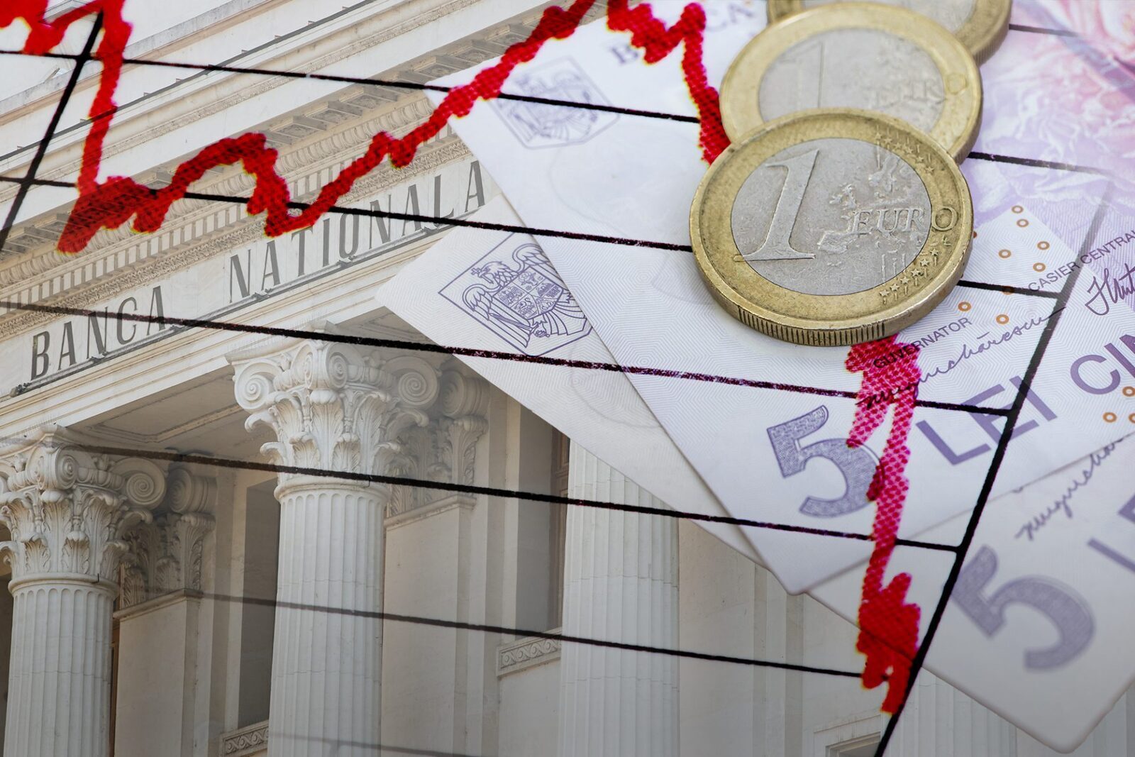 Leul slăbește, datoriile cresc: economie la risc
