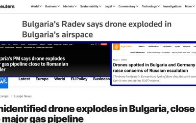 Dronă, explozie în Bulgaria: Reuters, AP și Euronews în alertă