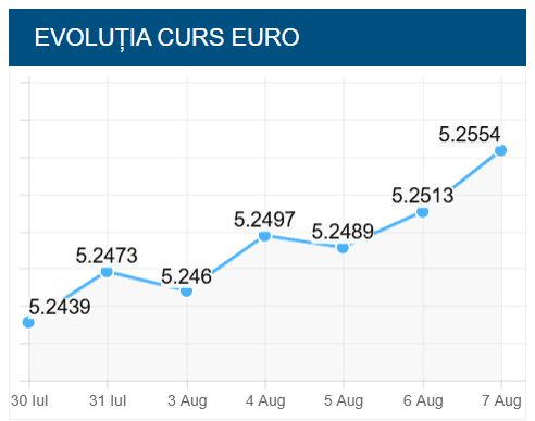 Euro la 5.25, leul la răscruce. Moody’s va dicta viitorul monedei naționale
