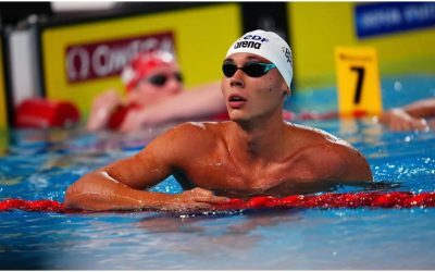 Popovici zboară în finală la 200 m liber, lider la semifinale
