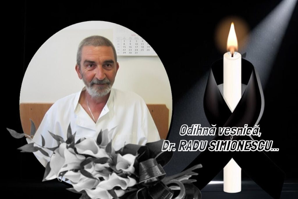 Buzău, doliu: Medicul RADU SIMIONESCU, plecat prea devreme