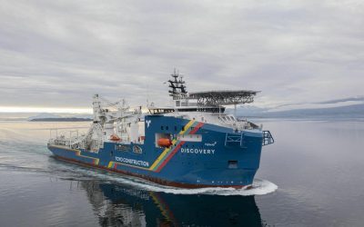 Șantier românesc: Prima navă de cabluri gigant pentru Japonia