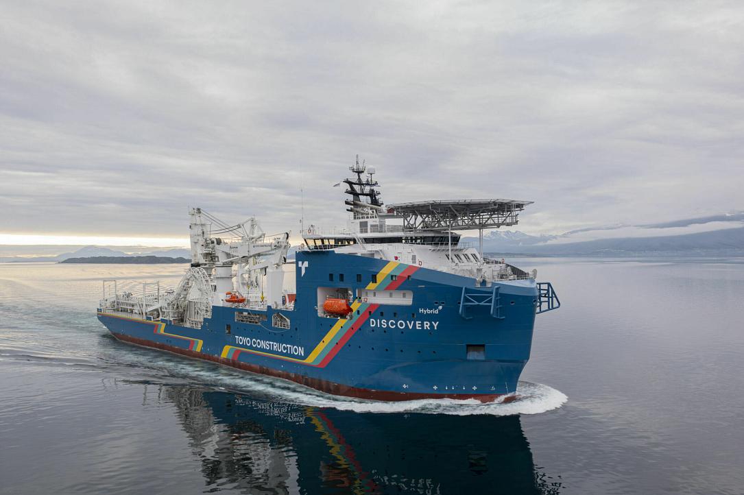 Șantier românesc: Prima navă de cabluri gigant pentru Japonia