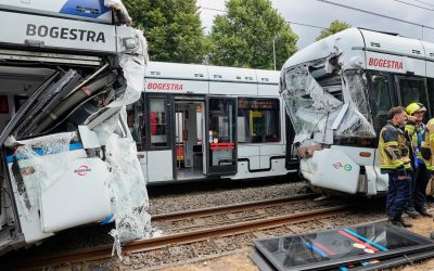 Tramvaie în coliziune în Germania: 25 răniți, 10 în stare gravă
