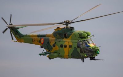 Țintă aeriană la 8 km de România: MApN a trimis elicopterul