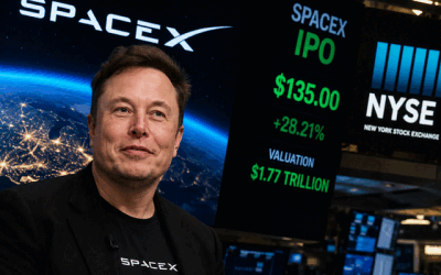 SpaceX sub presiune: acțiuni blocate după listarea la bursă