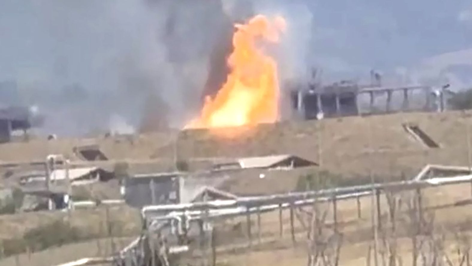 Explozie cumplită la o fabrică de muniții lângă ROMA