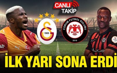 Galatasaray – Çorum FK: Totul live