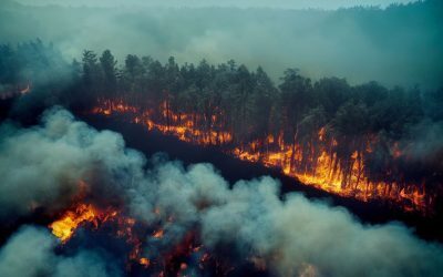 Gândacul chemat de foc: misterul arsului pădurilor