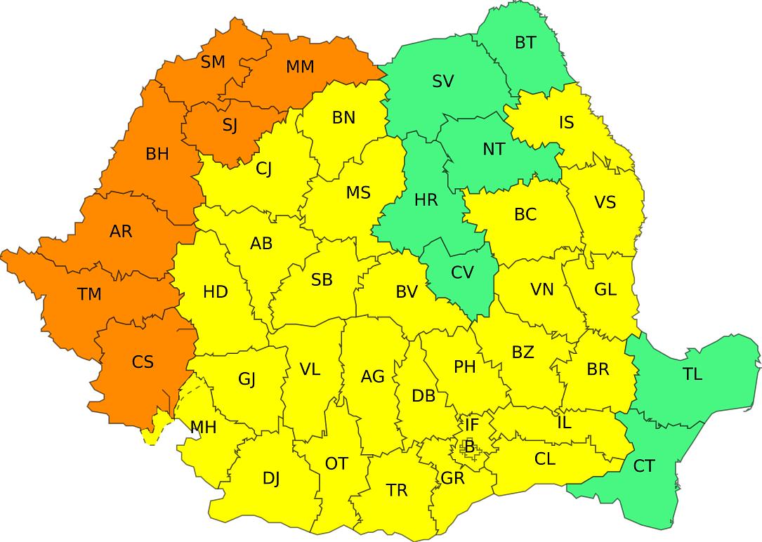 România sub coduri de caniculă: galben și portocaliu
