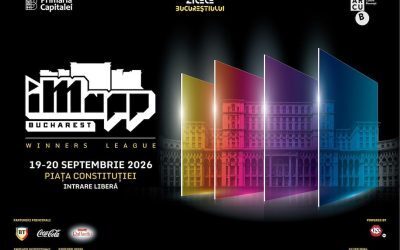 iMapp București 2026: Artă digitală și omagiu Nadia Comăneci