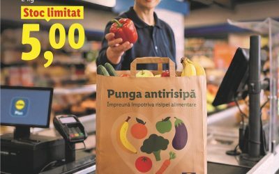 Lidl România: Sacul Anti-Risipă pentru fructe și legume cu defecte