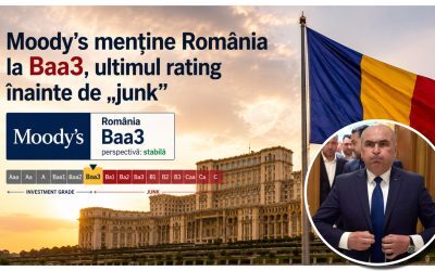 Moody’s menţine ratingul României. Fără „junk” momentan