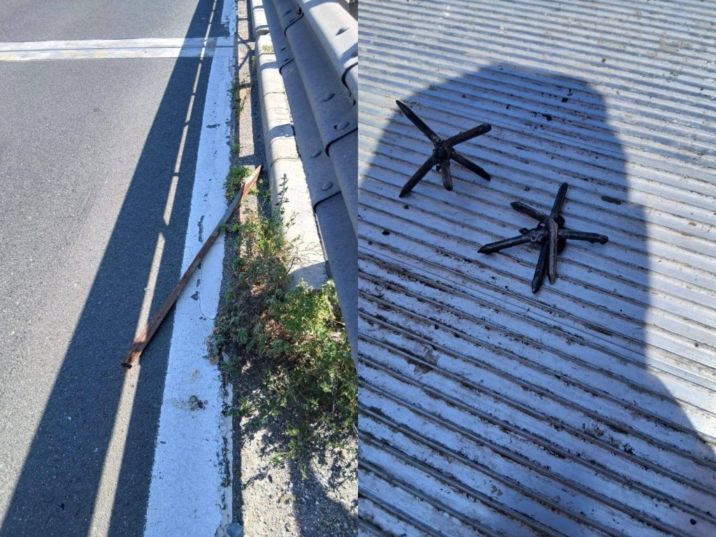 Autostrada Soarelui, sub asediu: obiecte metalice provoacă haos