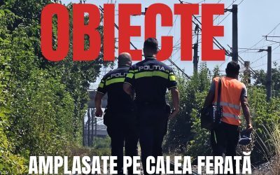Pericol pe calea ferată de pe litoral: obiecte puse intenționat pe șine