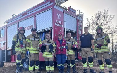 Pompieri moldoveni în misiune anti-incendiu lângă Salonic