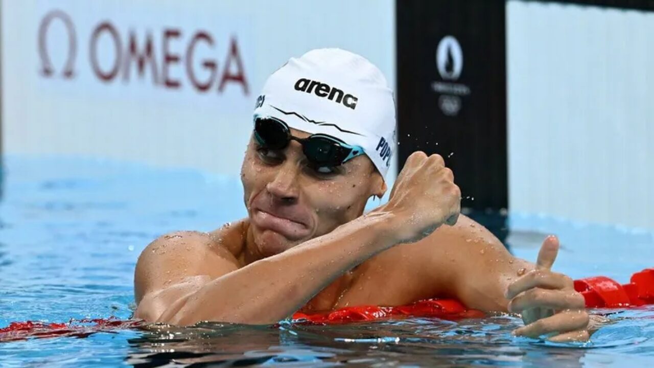 Popovici, în finala 100 m liber! Record nou la Paris