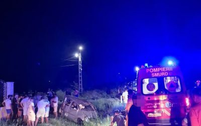 Dâmbovița: Tânăr fără permis la volan, accident teribil