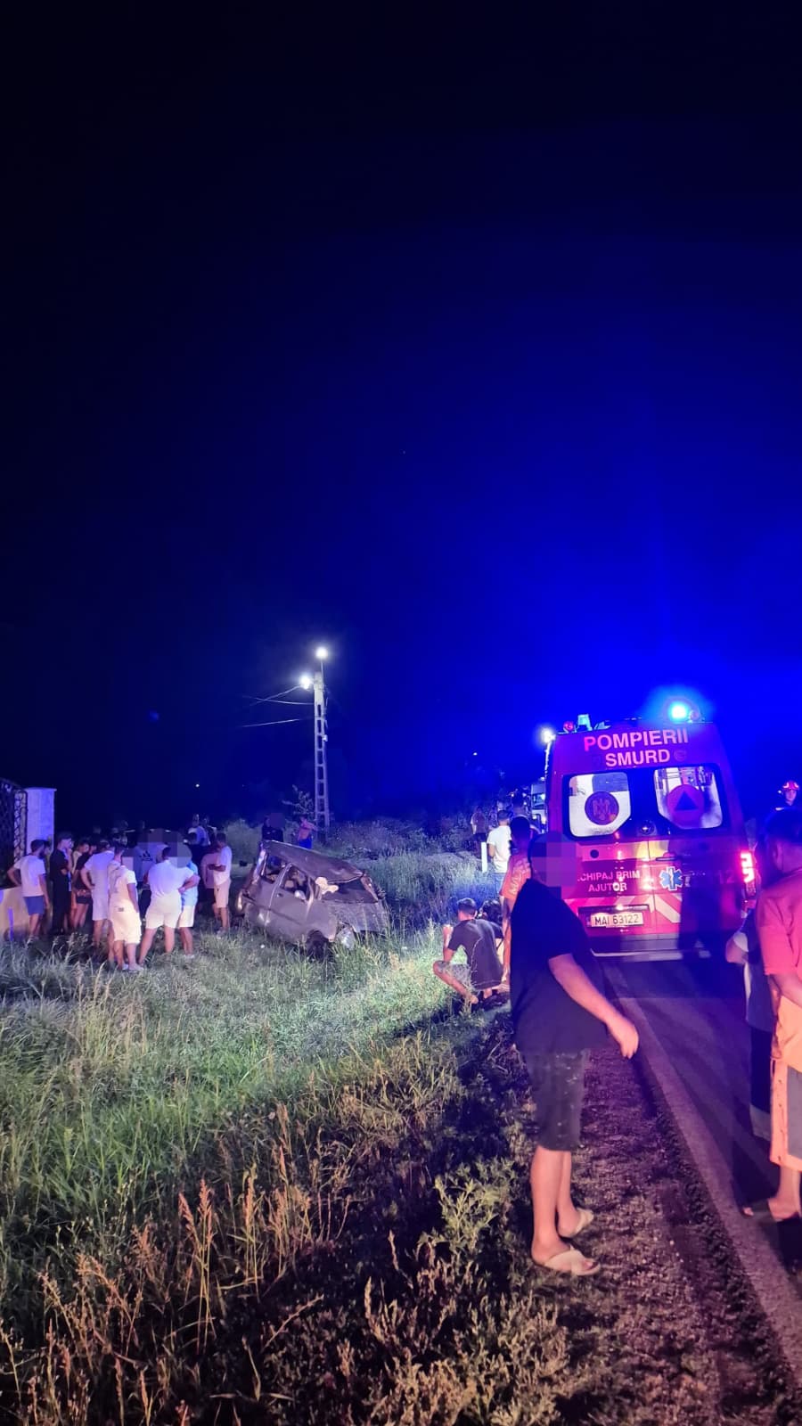Dâmbovița: Tânăr fără permis la volan, accident teribil