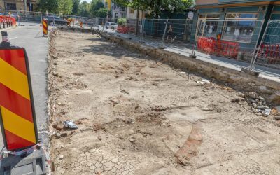 Vestigii în București: Șantier oprit după descoperiri neașteptate