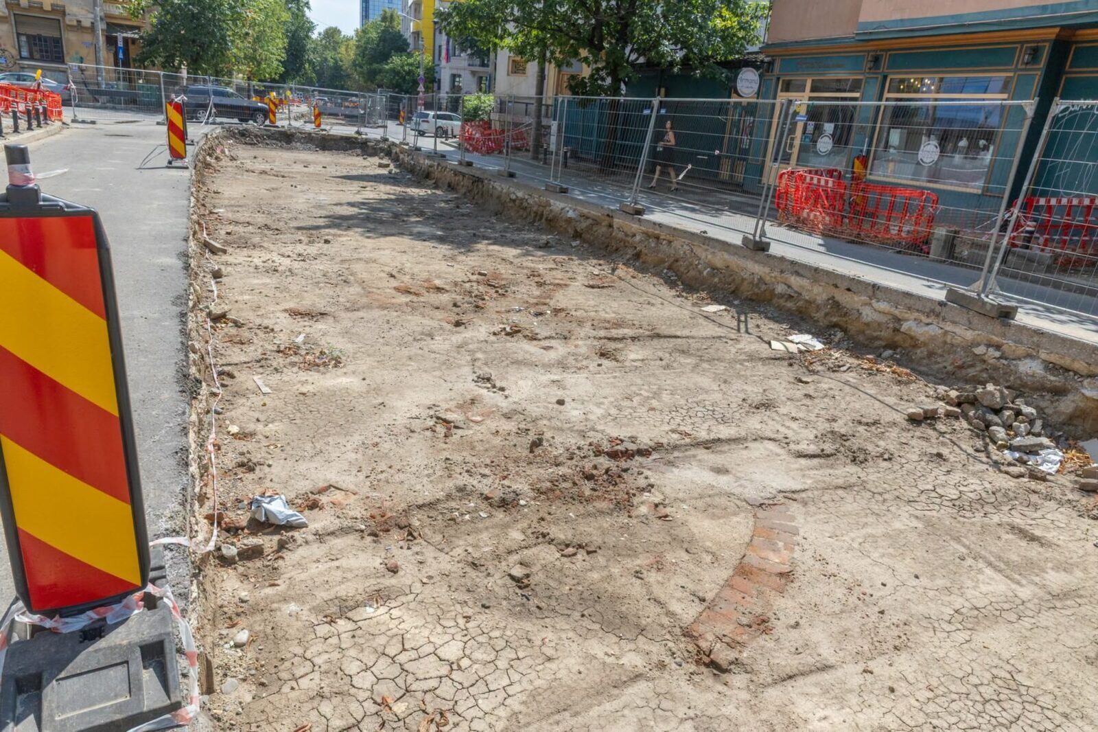 Vestigii în București: Șantier oprit după descoperiri neașteptate