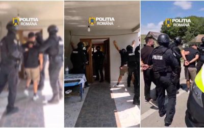 Tineri cu topoare la ambulanță: mascații i-au prins