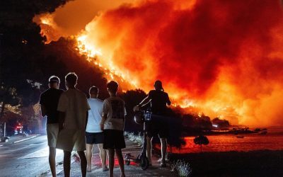 Croația arde: Foc pe coasta Adriaticii, avertisment pentru turiști