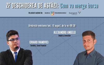 Bursa: Predicții Alexandru Angelo pentru 10 august
