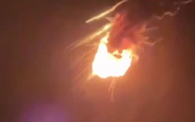 Racheta Chineză a EXPLODAT. Ce mister transporta